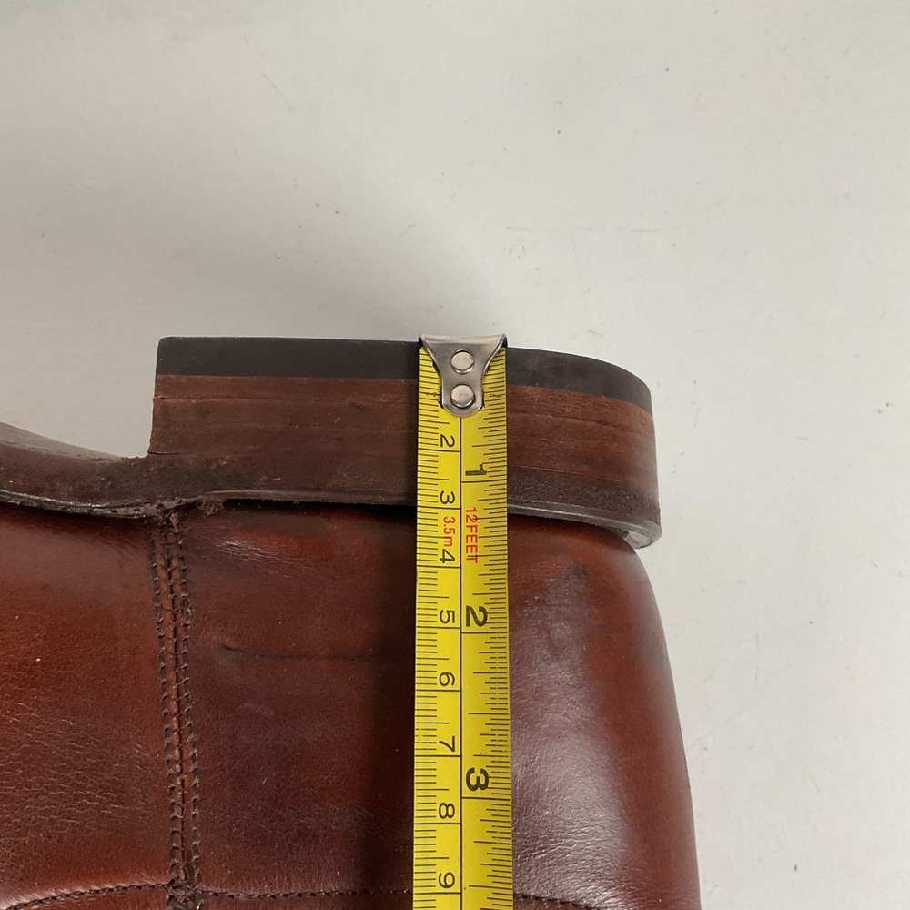 Lucchese Classics Handmade | Polo Riding Boots | Triple Buckle | Men’s 10 B - Picture 6 of 16